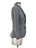 H&M Chevron-herringbone Gray Blazer Size 2 - photo 4