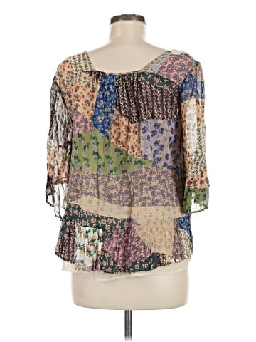 Floreat 3/4 Sleeve Blouse (view 2)