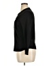 Basics 100% Polyester Black Long Sleeve Top Size XL - photo 5