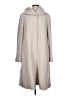 Armani Collezioni Tweed Gray Wool Coat Size 10 - photo 1