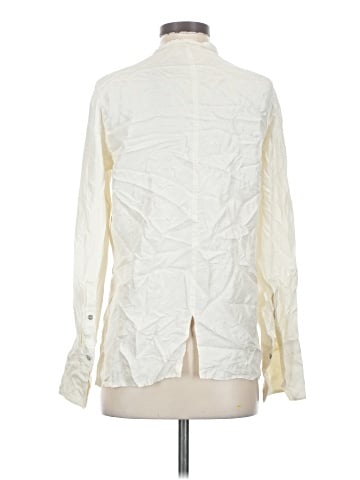Rag & Bone Long Sleeve Silk Top (view 2)
