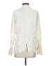 Rag & Bone 100% Silk Ivory Long Sleeve Silk Top Size 4 - photo 2