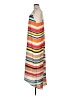 Alice + Olivia 100% Polyester Stripes Orange Casual Dress Size M - photo 5
