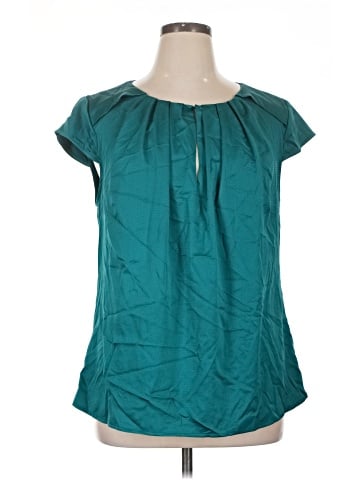 Anne Klein Short Sleeve Blouse (view 1)