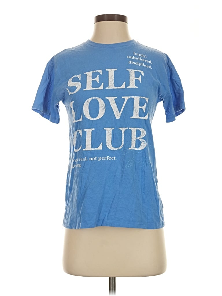 Pre-owned Grayson Threads Short Sleeve T-shirt In Blue