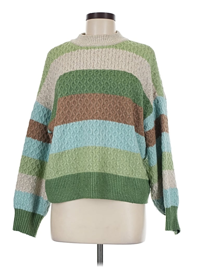 Click to view more detailed imagery on our partner's website Pre-owned 89th & Madison Pullover Sweater In Green
