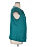 Anne Klein Teal Short Sleeve Blouse Size 1X - photo 4