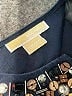 Michael 100% Linen Black 3/4 Sleeve Blouse Size XS - photo 8