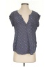 Joie 100% Silk Blue Short Sleeve Silk Top Size XS - photo 1