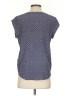 Joie 100% Silk Blue Short Sleeve Silk Top Size XS - photo 2