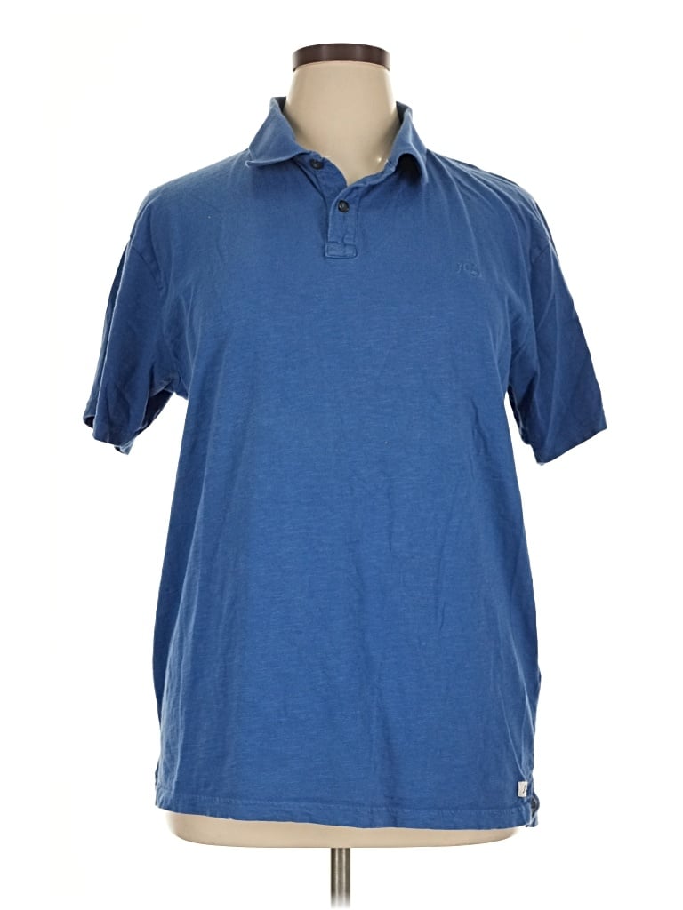 Pre-owned Quiksilver Short Sleeve Button Down Shirt In Blue