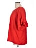 Umgee Red Short Sleeve Blouse Size XL - photo 5