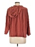 Wrap 100% Linen Brown Cardigan Size 12 - photo 2