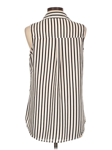Express Sleeveless Button-Down Shirt (view 2)