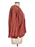 Wrap 100% Linen Brown Cardigan Size 12 - photo 4