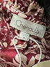 Chenault 100% Polyester Paisley Burgundy Long Sleeve Blouse Size M - photo 7