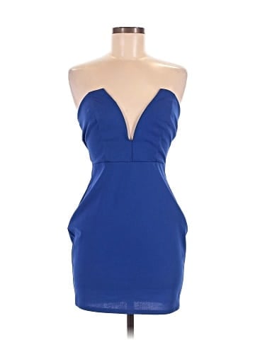 Blue Blush Cocktail Dress (view 1)