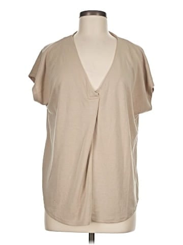 Cable & Gauge Short Sleeve Blouse (view 1)
