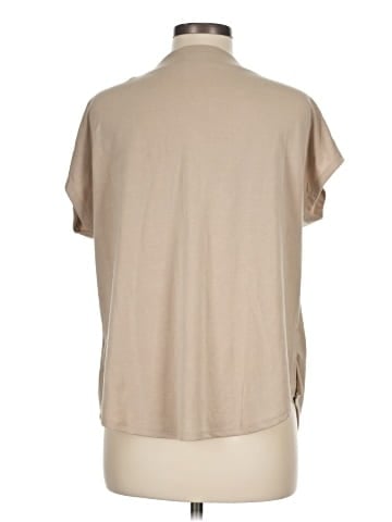 Cable & Gauge Short Sleeve Blouse (view 2)