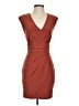 Express Solid Brown Cocktail Dress Size XS - photo 1