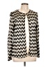 Alex Evenings Chevron-herringbone Ivory Kimono Size L - photo 1
