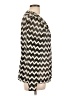 Alex Evenings Chevron-herringbone Ivory Kimono Size L - photo 4