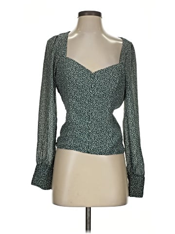 Abercrombie & Fitch Long Sleeve Blouse (view 1)