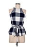 Crown & Ivy Blue Sleeveless Blouse Size 6 - photo 1