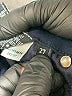 7 For All Mankind Solid Blue Jeans Size 27 waist - photo 8