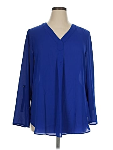 Apt. 9 3/4 Sleeve Blouse (view 1)