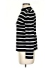 Halogen Stripes Black Turtleneck Sweater Size S - photo 5