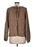 Blu Pepper Polka Dots Brown Pullover Sweater Size M - photo 2
