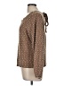 Blu Pepper Polka Dots Brown Pullover Sweater Size M - photo 5