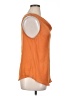Sunday in Brooklyn 100% Polyester Orange Sleeveless Top Size XL - photo 4