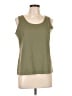 Chico's Green Sleeveless T-Shirt Size Lg (2) - photo 1