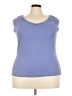 Avenue Blue Sleeveless Top Size 22 Plus - photo 1