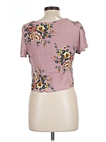 Xhilaration Short Sleeve Blouse (view 2)
