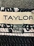 Taylor 100% Polyester Paisley Gray Casual Dress Size 10 - photo 7