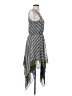 Ecote 100% Polyester Chevron-herringbone Gray Casual Dress Size S - photo 4