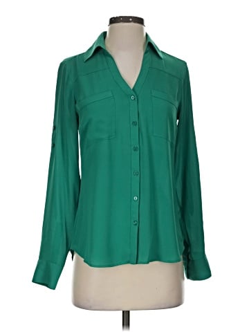 Express Long Sleeve Blouse (view 1)