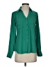 Express Green Long Sleeve Blouse Size XS - photo 1