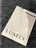 Luxely 100% Polyester Solid Blue Casual Dress Size 8 - photo 8