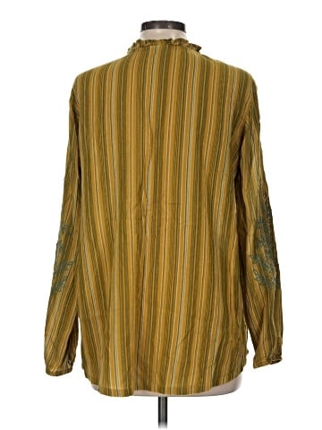 LOGO by Lori Goldstein Long Sleeve Blouse (view 2)