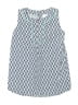Carter's 100% Cotton Blue Sleeveless Blouse Size 5 - photo 1