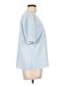 Ann Taylor Blue Short Sleeve Blouse Size L - photo 4