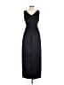 David's Bridal 100% Polyester Black Cocktail Dress Size 8 - photo 2