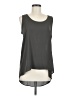 Pleione 100% Polyester Gray Sleeveless Blouse Size M - photo 1