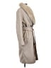 Zara 100% Polyester Gray Coat Size XS - photo 4