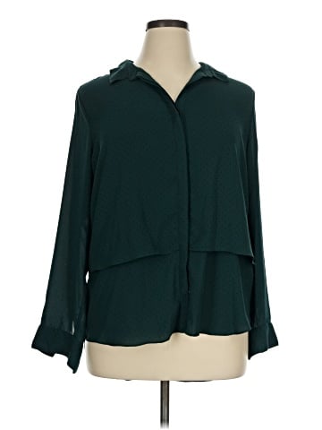 Apt. 9 3/4 Sleeve Blouse (view 1)