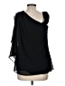 R&M Richards 100% Polyester Black Sleeveless Blouse Size 8 - photo 2
